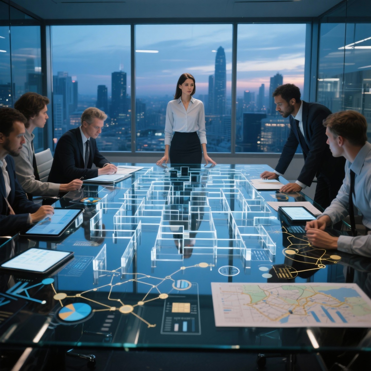 Labirinto das Estratégias: Navegue Pelos Bastidores dos Negócios Modernos