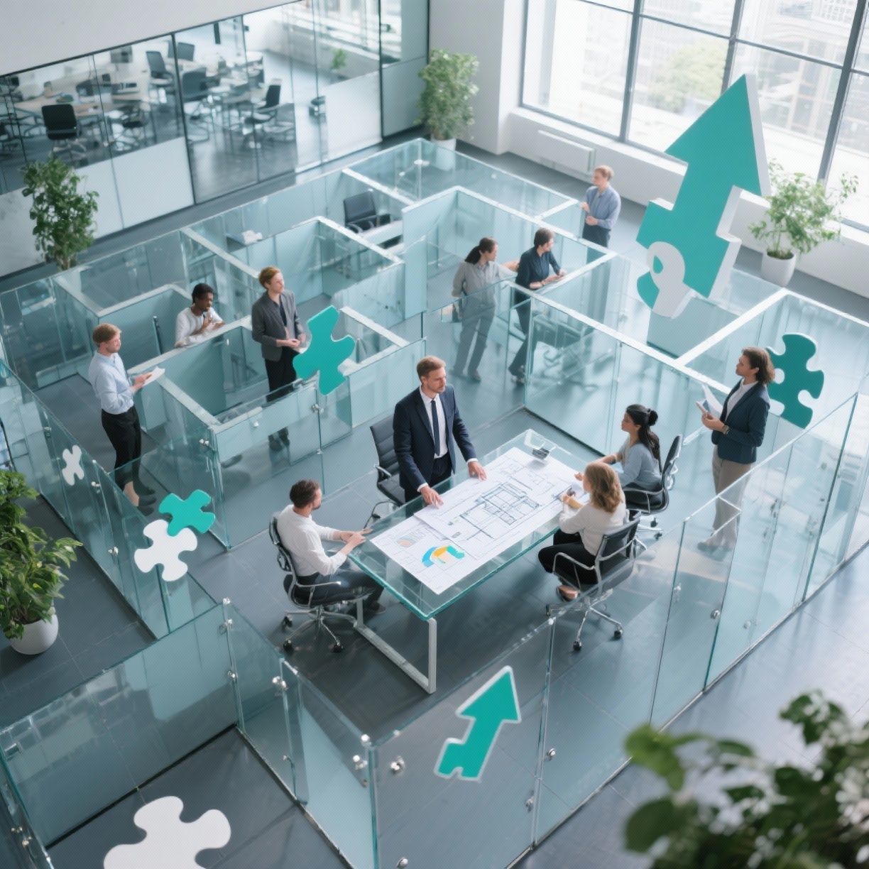 Desvendando o Labirinto Empresarial: Estruture, Diferencie e Cresça